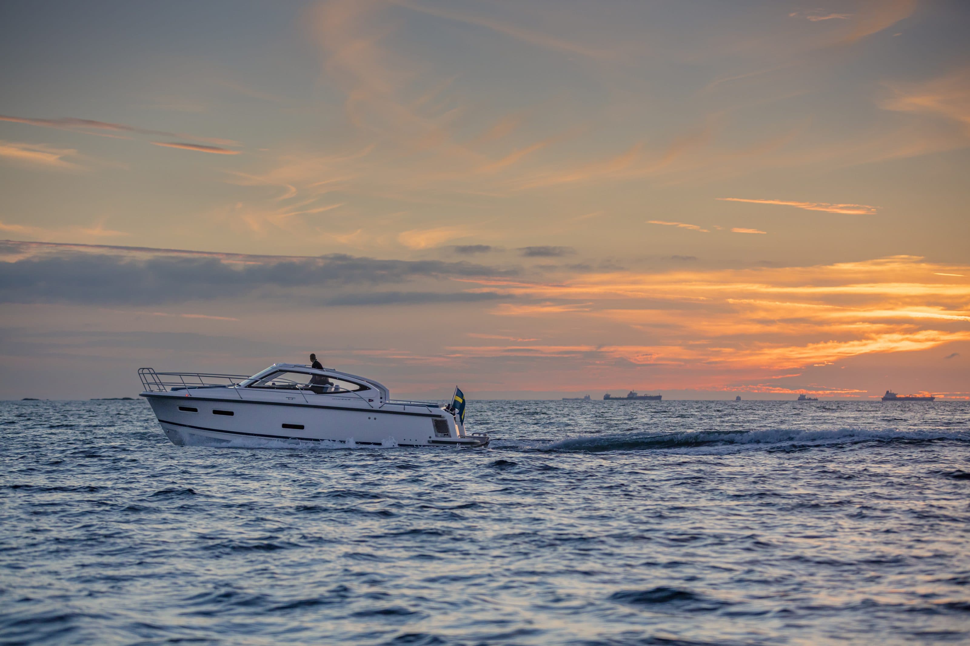 Nimbus electric yacht