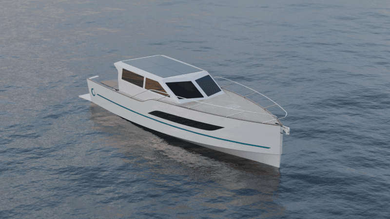 NovaLuxe electric yacht